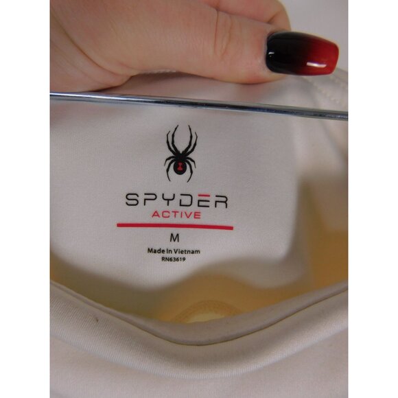 SALE Spyder Active Womens White High-Waisted Leggings M - Picture 5 of 10